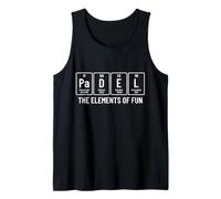 Padel Elements of Fun Mesa Periódica Funny Padel Camiseta sin Mangas