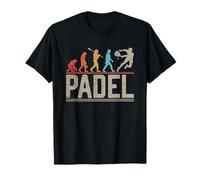 Padel Evolución del hombre para jugador de pádel Camiseta