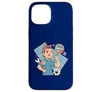 Pádel Funny Rosie Riveter para Mujer Carcasa para iPhone 15