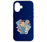 Pádel Funny Rosie Riveter para Mujer Carcasa para iPhone 16