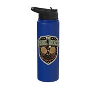 Padel Jugador de Tenis Dink Talk Basura Retro Abanico Deportivo Stainless Steel Insulated Water Bottle