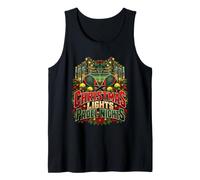 Pádel Navidad Luces en la Pista Camiseta sin Mangas