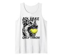 Padel No Take Only Throw Dog para Jugadores Camiseta sin Mangas