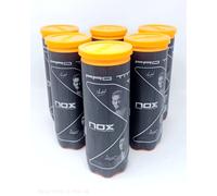 Pádel NOX 6 Tubi Palline Pro Titanio