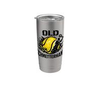 Padel Old Schmetterhand: Jugador De Pádel Retro Vaso térmico de acero inoxidable de doble pared