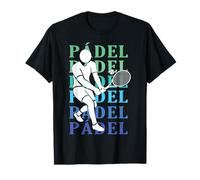 Pádel Padelista Deportistas Padel Niño Chico Retro Camiseta