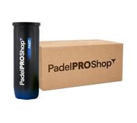 Padel Pro Shop Fast - Pack 24 Botes de Pelotas de Pádel de Alto Rendimiento, Pelotas Competición con Núcleo de Goma Reactivo y Fieltro de Lana Premium, Rebote Rápido y Duradero