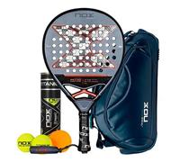 Padel Pro Shop - Pack Agustín Tapia AT10 Genius 18K Alum 2025, Pala Carbono Aluminizado, Paletero Térmico, Pelotas