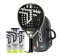 Padel Pro Shop - Pack Pala de Padel Oxdog Pure Pro+ 2025 + Paletero FEP Hyper Pro + 3 Botes Pelotas Boost+