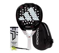 Padel Pro Shop - Pack Pala Metalbone 3.3 HRD+ Ale Galán, Paletero Negro, Pelotas Oxdog Boost+ - Potencia Incomparable, Alta Densidad, Efectos Sorprendentes, Resistencia y Durabilidad