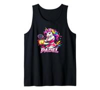Pádel Queen Cool Unicorn Camiseta sin Mangas