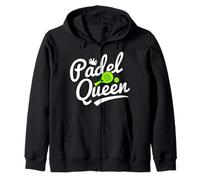 Padel Queen Divertido Jugador de Padel Sudadera con Capucha
