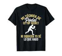 Padel Tennis Divertido Ni Sé Lo Que Hago Padelista Camiseta