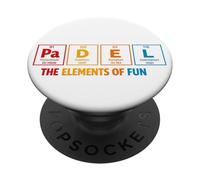 Padel The Elements of Fun Tabla Periódica Pádel PopSockets PopGrip Adhesivo