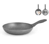 Padella H&H Stone Grey In Alluminio Con Rivestimento Antiaderente, 26 cm