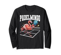 Padelmingo Flamingo Pádel Jugador de Pádel Ball Lover Padel Manga Larga