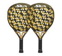 PadelPROShop - Pack de Palas Siux Electra Pro ST4 2025 para Jugadores Agresivos - Carbono 15K, Tacto Medio-Duro - Potencia y Control - Franco Stupackzuk - ¡Potencia y Agresividad en Cada Golpe!