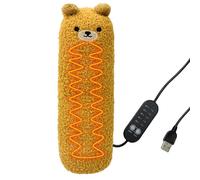 Padena De Calefacción De Animales De Lujoso: Almohada De Almohada Linda, Almohadilla Suave Para Aliviar El Dolor | Cojín Térmico Portátil Para Calambres Menstruales, Relajación Del Hombro Del Cuello T