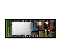 Padera De Ratones De Computadora: Alfombra De Teclado De Escritorio, Almohadilla De Tipificación De Laptop | Cayos De Mousepad para Trabajo, Cómodo Escritura Mat De Surfacce, Cubierta De Mesa De