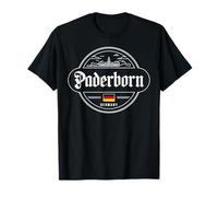 Paderborn Alemania Ciudad Viajes Urbano Explorador Camiseta