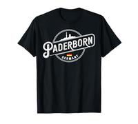 Paderborn Alemania Ciudad Viajes Urbano Explorador Camiseta