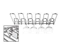 PADERNO 44060-01 - Soporte para Vasos de Acero Inoxidable, 45 x 31,6 x 5,5 cm