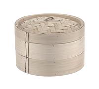 Paderno 49603-15 Cesta para cocinar al Vapor, Bamboo, Beige