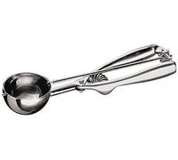 Paderno Ice Cream Scoop Cuchara de Helado, Acero Inoxidable, Plateado, 4.3 cm