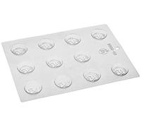 Paderno World Cuisine 11 Imprint - Molde de polipropileno de 3,1 cm de diámetro para chocolate