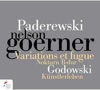 Goerner,Nelson – Paderweski: Variations Et Fugue – CD