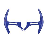 Padeta de palanca de cambios de 2 piezas para reemplazo de aleación de aluminio estilo F12 para 458 Italia Spider (Azul)
