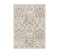 PADGCNOR Alfombra Vintage Floral Alfombra de área Floral Gran