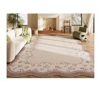 PADGCNOR Alfombra Vintage Floral Alfombra de área Gran