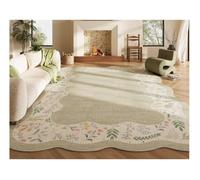 PADGCNOR Alfombra Vintage Floral Alfombra de área Gran
