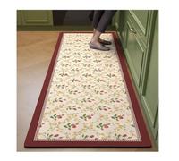 PADGCNOR Alfombra Vintage Floral Felpudo Floral para Cocina