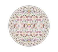 PADGCNOR Alfombra Vintage Floral Felpudo para Sala de Estar