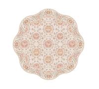 PADGCNOR Alfombra Vintage Floral Felpudo para Sala de Estar