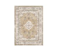 PADGCNOR Alfombra Vintage Floral Felpudo Retro para Sala de Estar