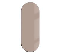 PADGCNOR Esterilla de Yoga Antideslizante for Pilates, de Goma de Color Liso, for Estudio de Fitness y pérdida de Peso enfocado en Mujeres.(Milk Tea Color)
