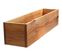 PADGCNOR Jardineras para Ventanas Caja de Flores Madera Cajas jardineras Maceta Ventana Retro for Exterior