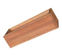 PADGCNOR Jardineras para Ventanas Maceta de Madera Cedro for Ventana, 30 x 11 8,5 cm, Estilo rústico, for jardinería y suculentas