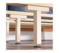 PADGCNOR Patas de Soporte para somier Marco De Soporte Cama Madera Maciza Refuerzo Esqueleto Fila Barra Viga Pie(32CM)