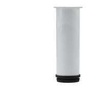 PADGCNOR Patas de Soporte para somier Patas Ajustables De Acero Inoxidable For Gabinetes, Sofás, Muebles,Apoyo For TV, Cama, Mesa Centro(White 200mm)