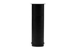 PADGCNOR Patas de Soporte para somier Patas Ajustables De Acero Inoxidable For Gabinetes, Sofás, Muebles,Apoyo For TV, Cama, Mesa Centro(Black 200mm)