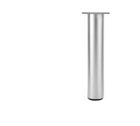 PADGCNOR Patas de Soporte para somier Patas Ajustables de aleación Aluminio for sofá y Cama, pies Altura Regulable(Silver-200mm)