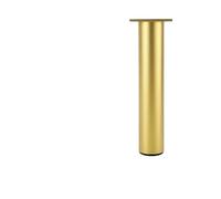 PADGCNOR Patas de Soporte para somier Patas Ajustables de aleación Aluminio for sofá y Cama, pies Altura Regulable(Gold-200mm)