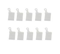 PADGCNOR Riel para Cortina 10 Uds. Accesorios de riel Pista, Deslizadores Cortina, Tornillos, Soporte Montaje Superior Lateral, sujeción Fija(10pcs End Cap)