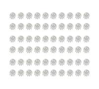Padivine 60 unidades PCB 9 pines cerámica B9A vacío tubos hembra audio HIFI DIY Amps para 12AX7 12AU7 12AT7 ECC81 ECC82 ECC83 plateado