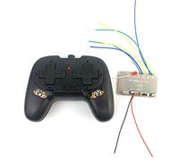 Padivine 8CH 2.4G Inalámbrico RC Juguete Control remoto Receptor Transmisor 4-6 V 50 M Kit Remote Operación Piezas