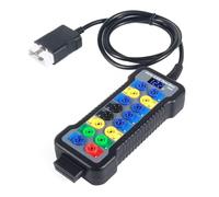 Padivine Caja de herramientas OBDII OBD para coche, detector de protocolo de coche, interfaz OBD2, monitor de coche con pin out-box